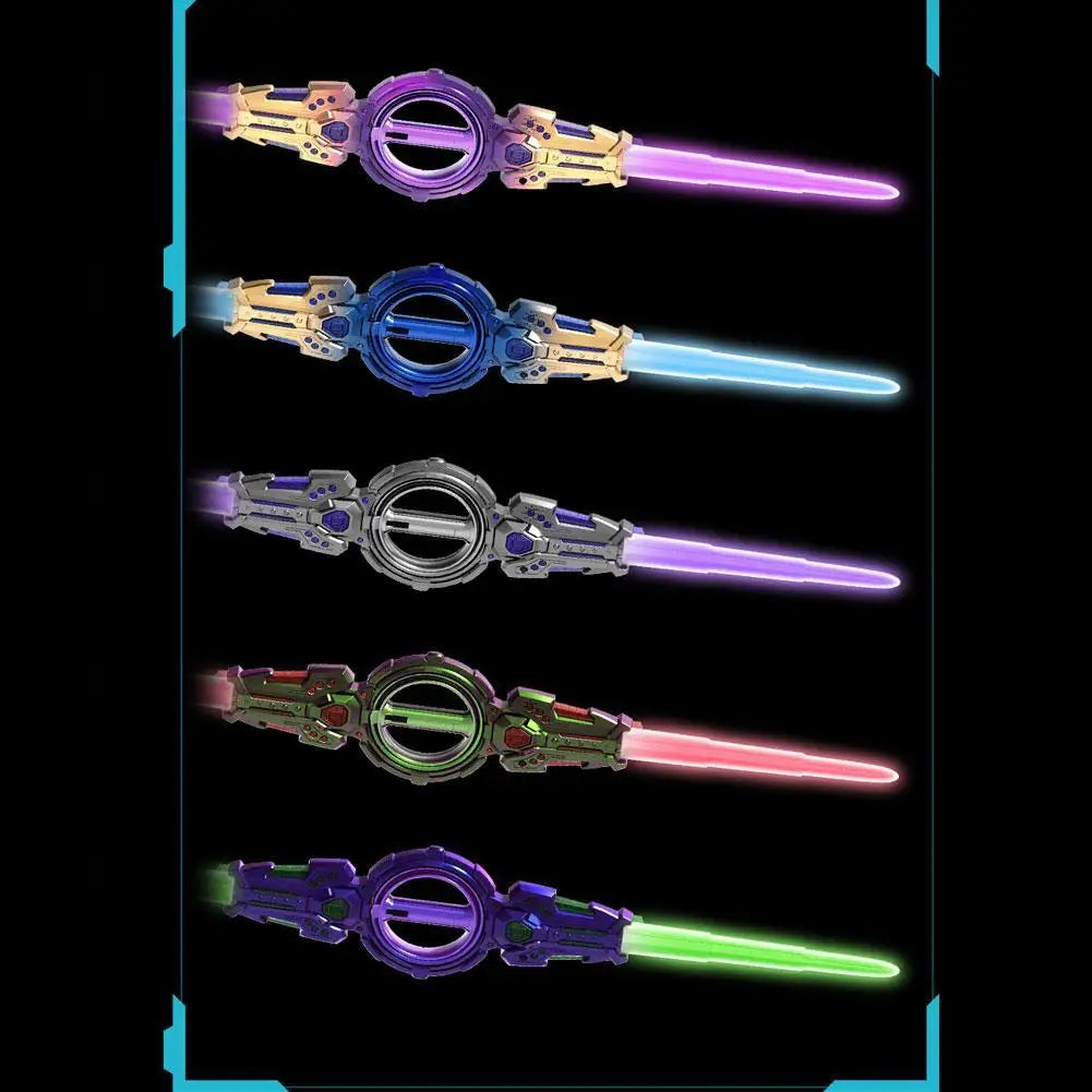 Toy Double Ended Retractable Double Edged Lightsaber