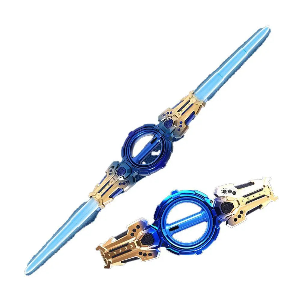 Toy Double Ended Retractable Double Edged Lightsaber